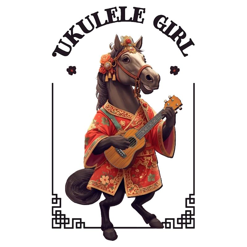 Cheval ukulélé