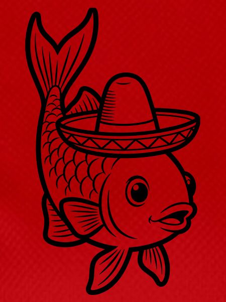 fish sombrero