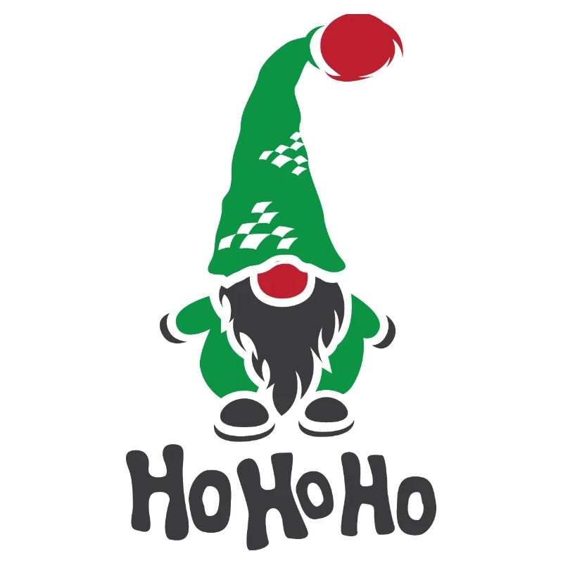hohoho gnome icône de noël icône graphique