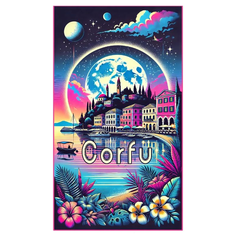Design de vacances à Corfou en Grèce