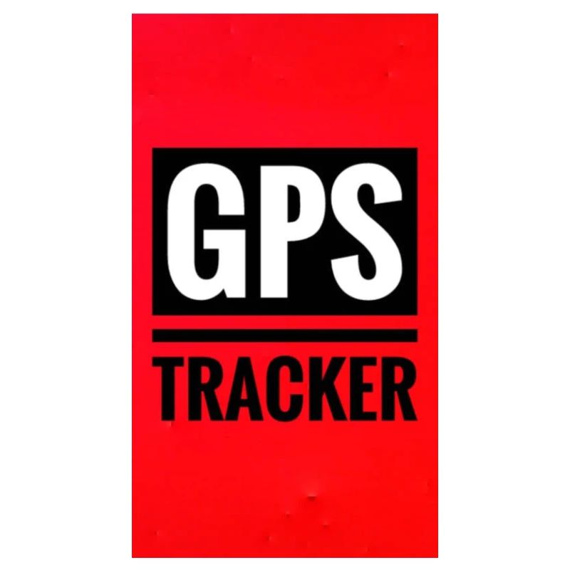 Style d’affiche de suivi GPS
