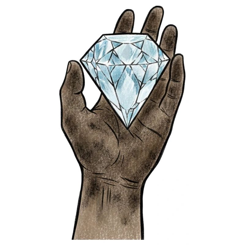Minimalist Handmade Diamond