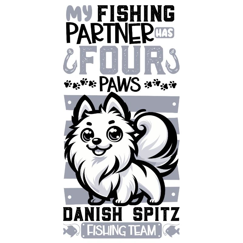 Fishing and Danish Spitz