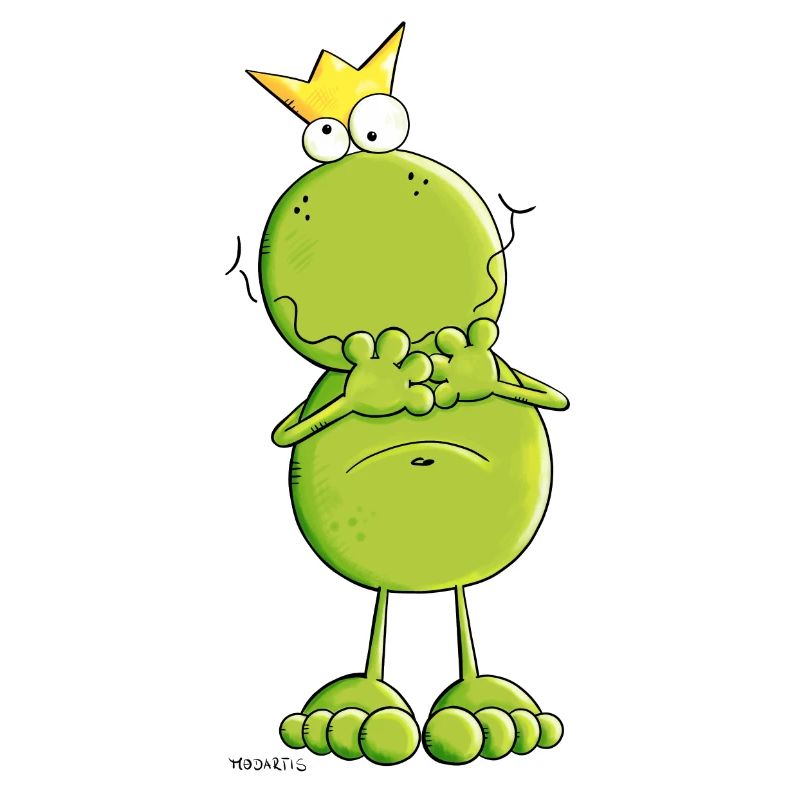 Frosch mit Krone