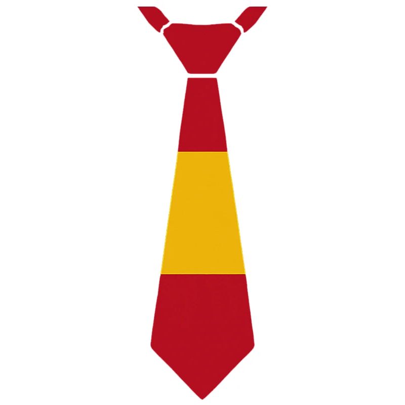 Conception de cravate de drapeau allemand