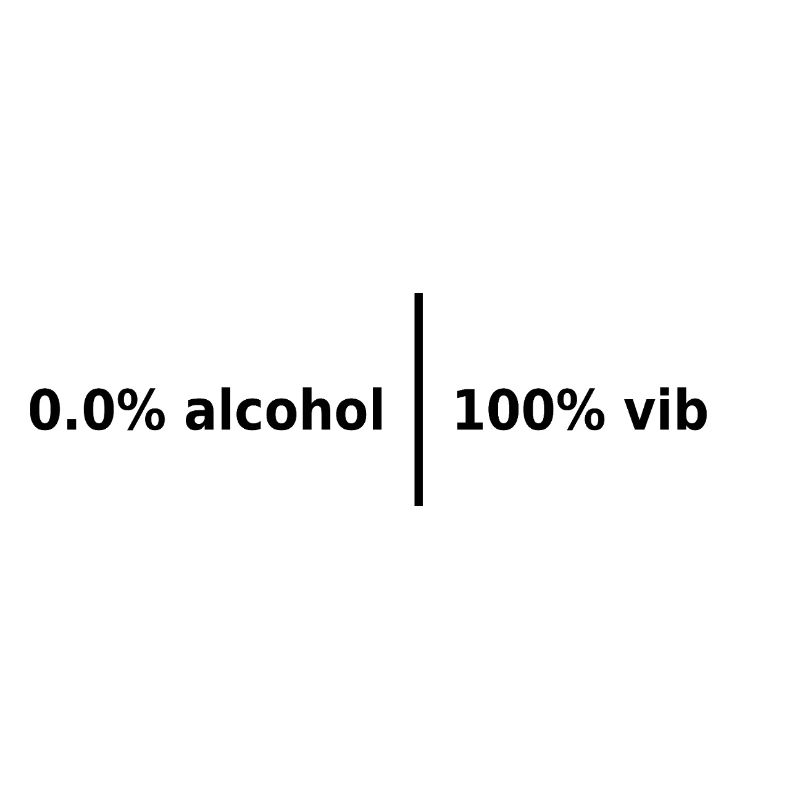 0,0 % d’alcool | 100 % Vibes