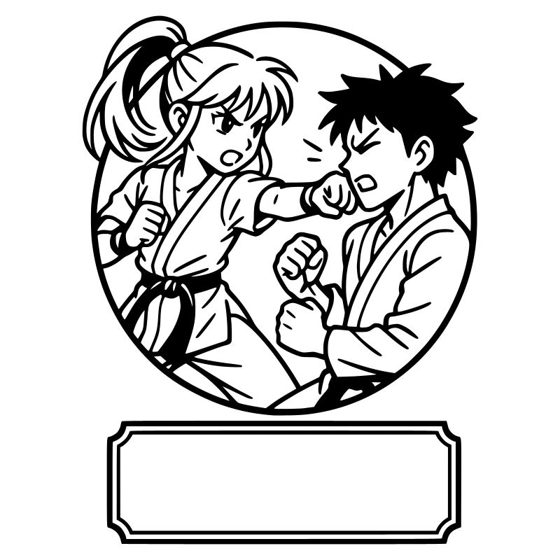 Karate manga
