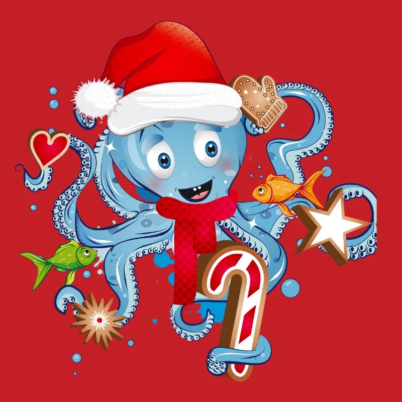 Octopus s’amuse et des biscuits pour Noël