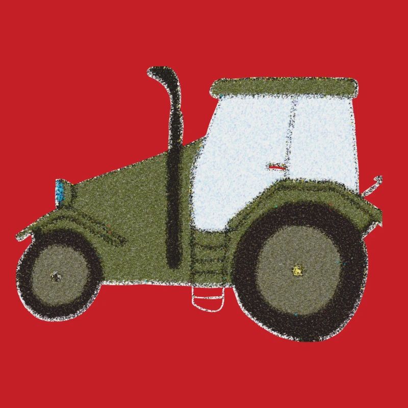 Tractor Oldtimer Impressionism