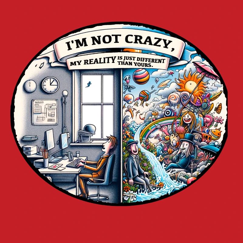 I'm not crazy – reality is different