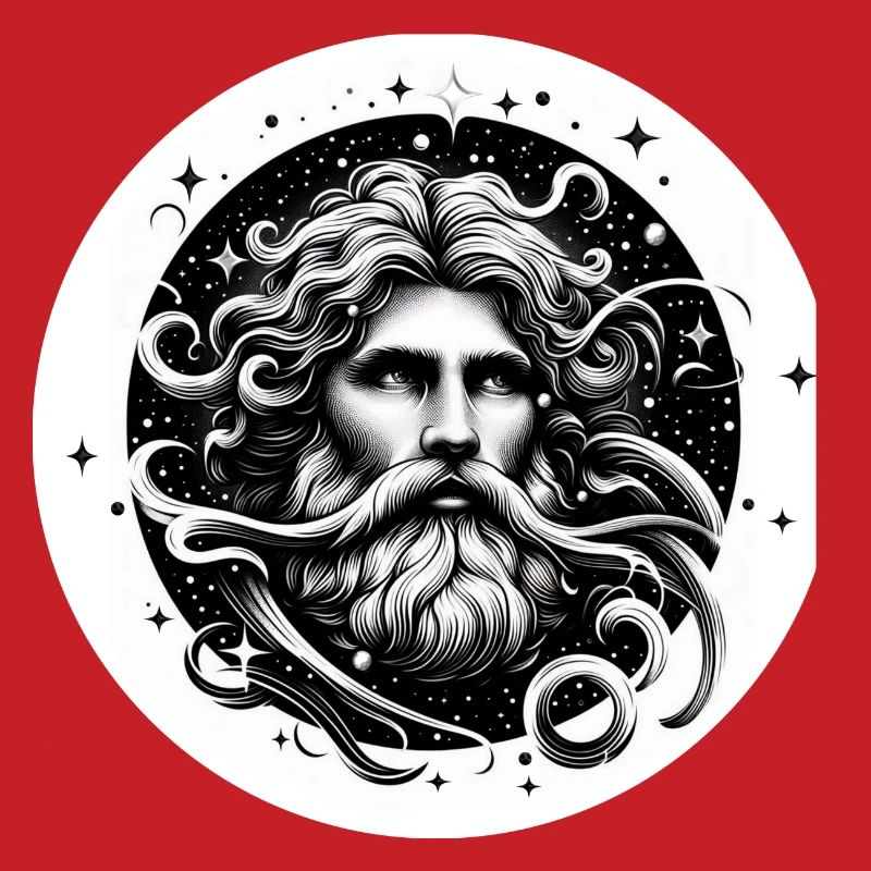 Kosmischer Sternenbart - Wassermann