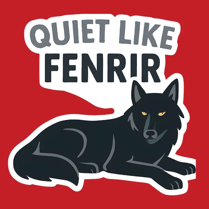 Silencieux comme le design Fenrir Wolf
