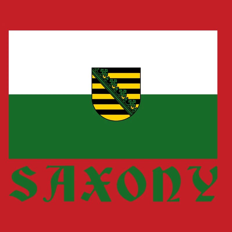 Conception de l’emblème du drapeau de la Saxe