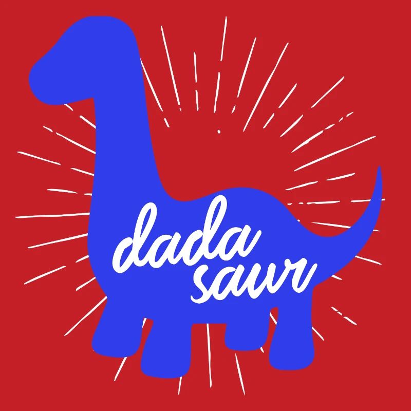 Daddysaurus Rex Funny Dinosaur Slogan Design