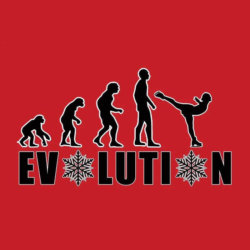 EVOLUTION EISKUNSTLAUF WINTER SCHNEE