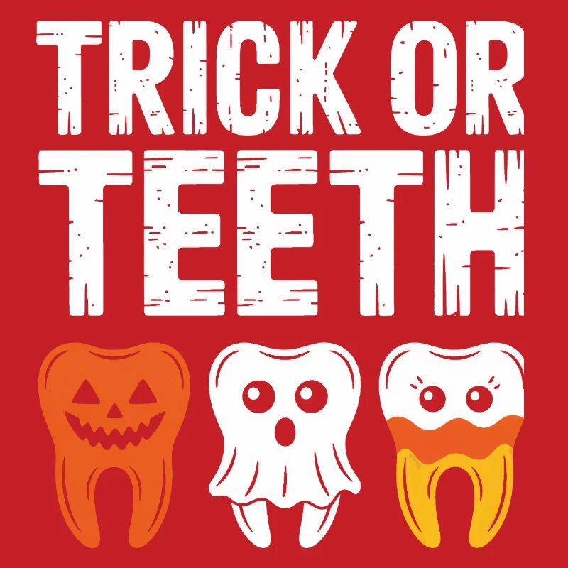 Trick or Teeth Halloween Tee