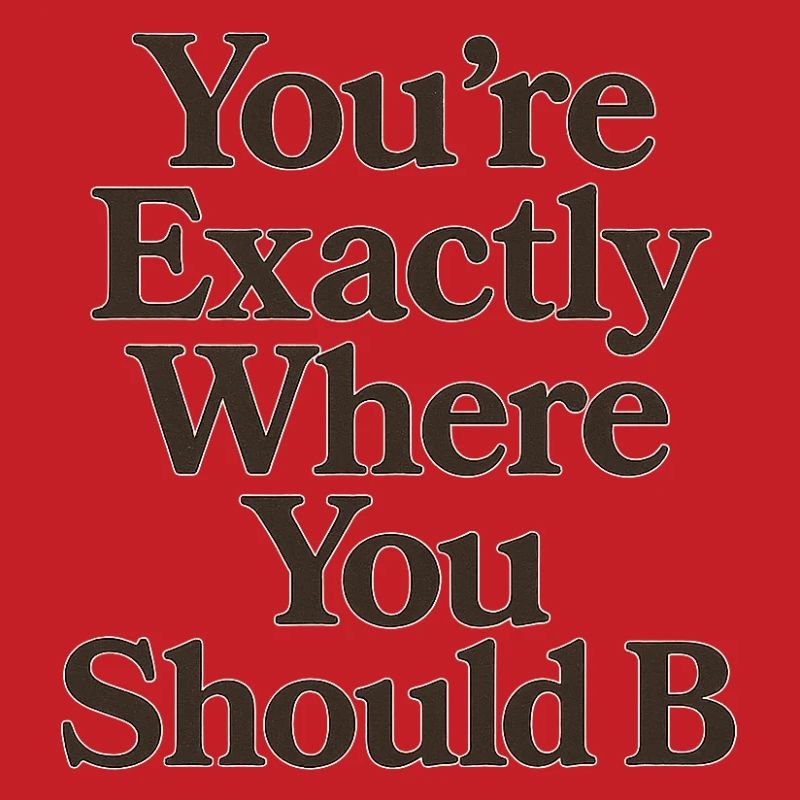 Message de motivation en typographie classique