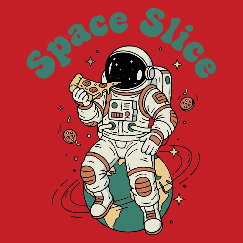 Pizza de l’espace astronaute