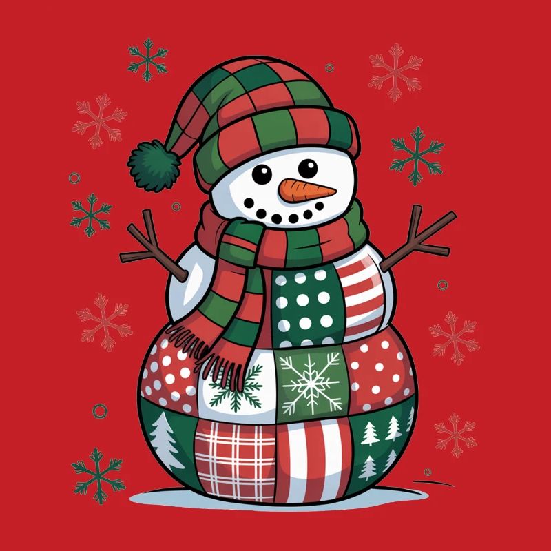 Snowman Patchwork