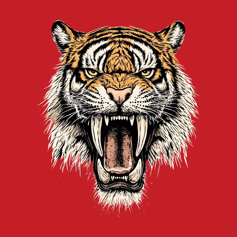 Saber-toothed tiger Smilodon Big cat Sabertooth tiger