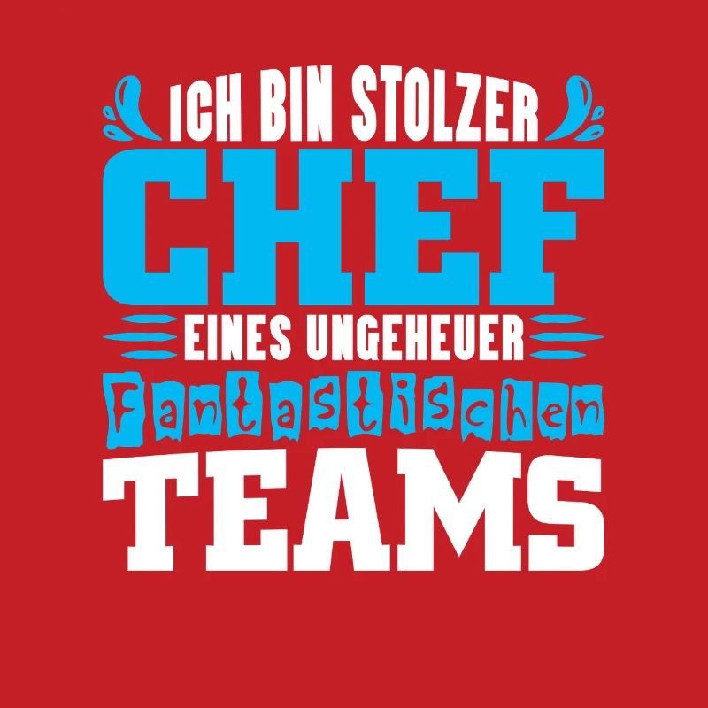 Stolzer Chef Chef Mann Abteilungsleiter Teamchef