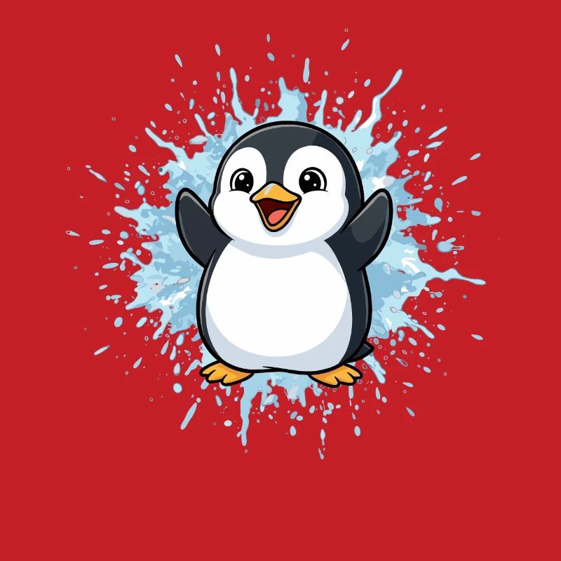 Pingu Splash Blue