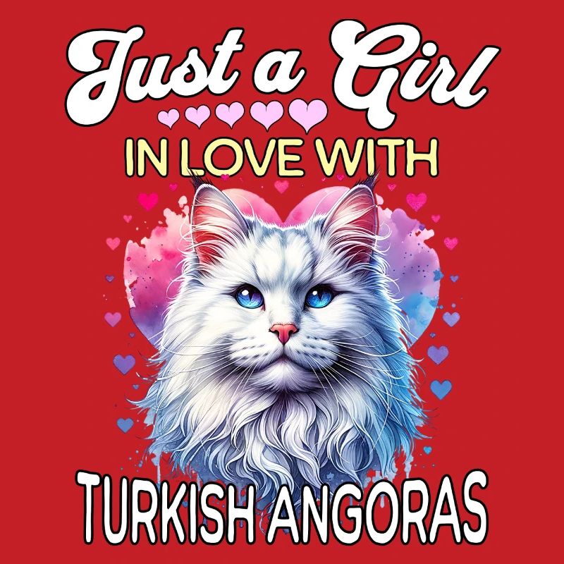 Türkisch Angorakatze Mädchen