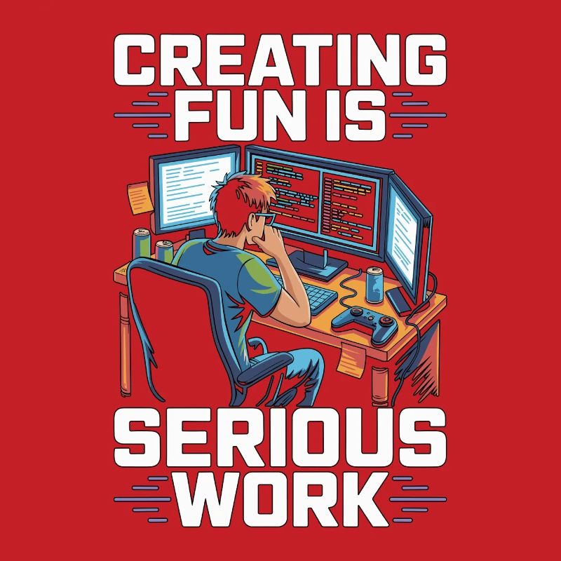 Game Developer Creating Fun Is Game Programmer