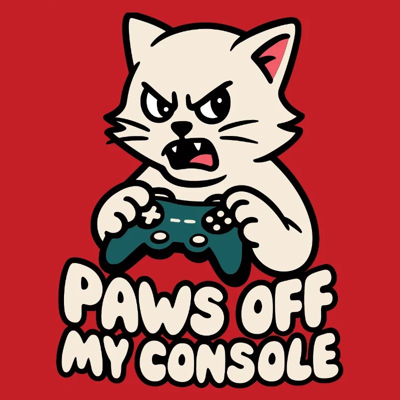 Paws away from my console