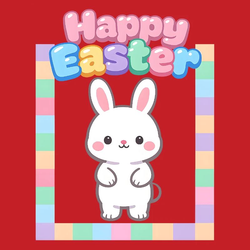 Bunny Bunny Spring Flowers Summer Easter Garden