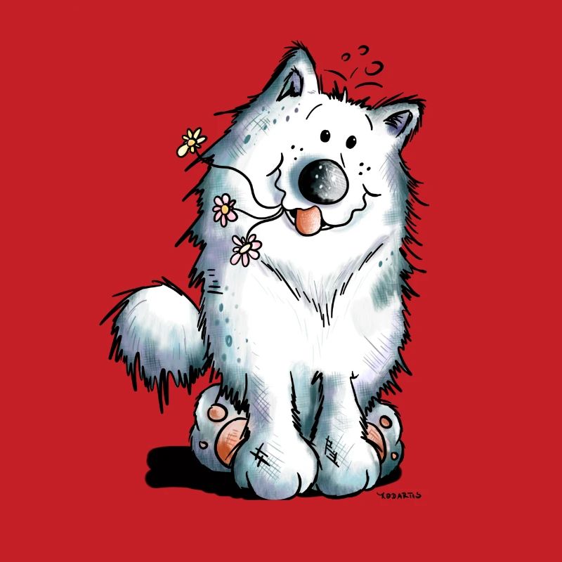 Mignon Samoyède Chien