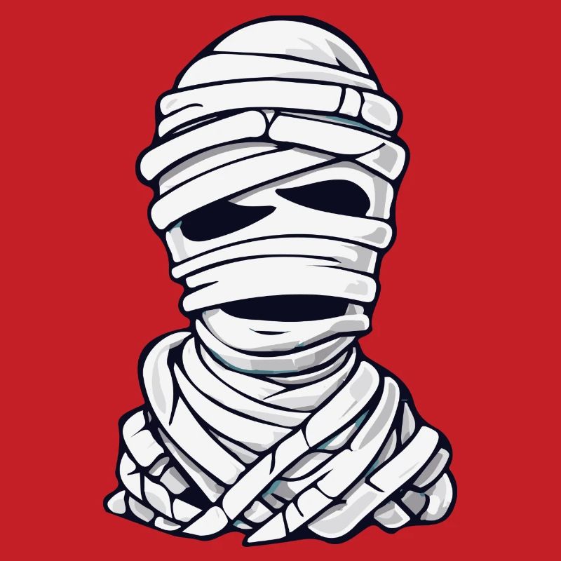 Classic Mummy Cartoon Pattern