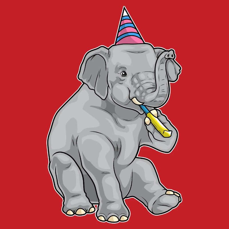 Elephant Birthday Toad