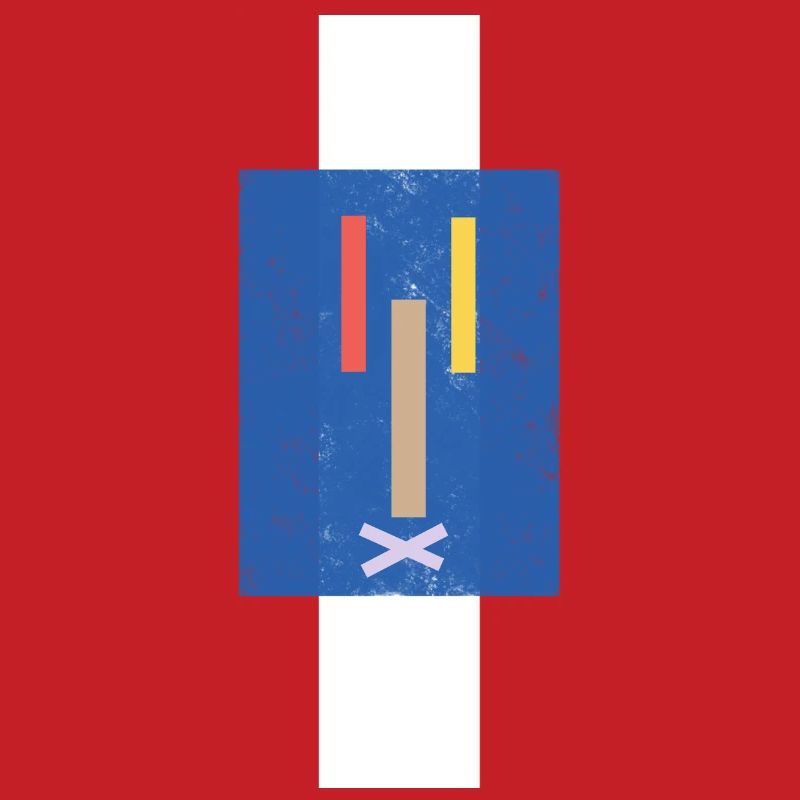 Silence at the torture stake - abstract pattern