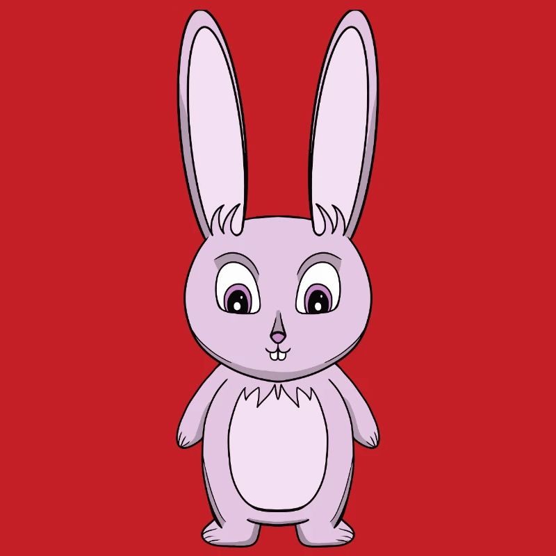 Dessin animé Lavender Bunny