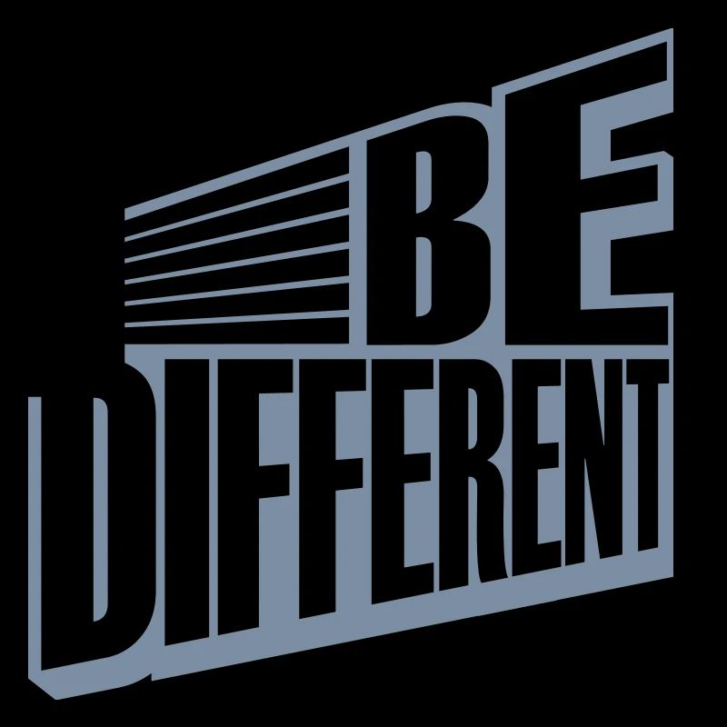 Soyez différent Logo Design