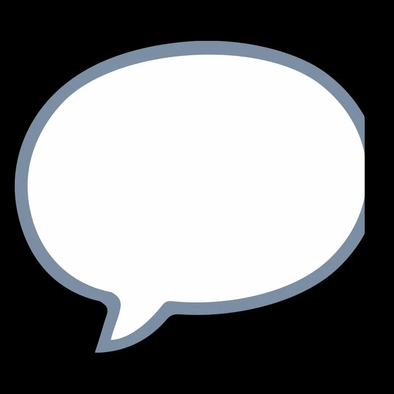 Bulle de dialogue de conception comique