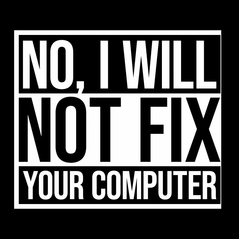 not fix your computer