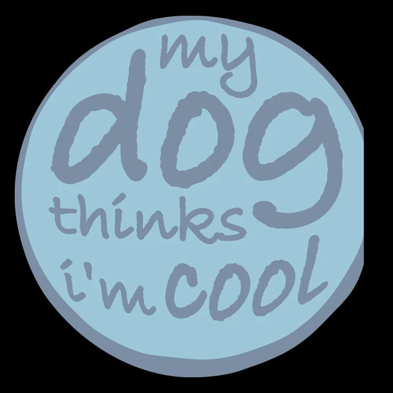 Dog thinks im cool