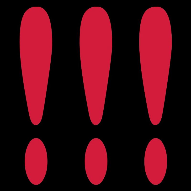 !, Exclamation mark