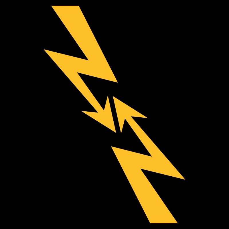2 flashes electric current energy strong current eight