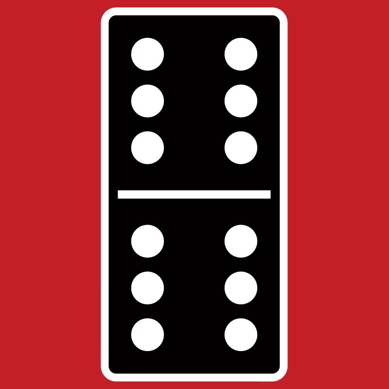 DOMINO STONE 6:6 - VARIABLE COLOR - VECTOR DESIGN!