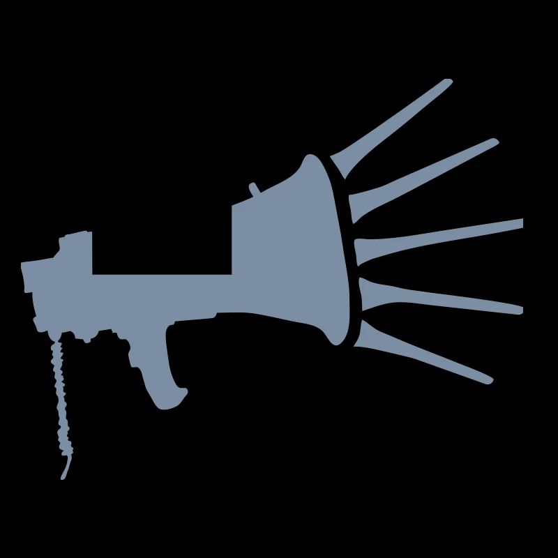 Propaganda Megaphone loud speech