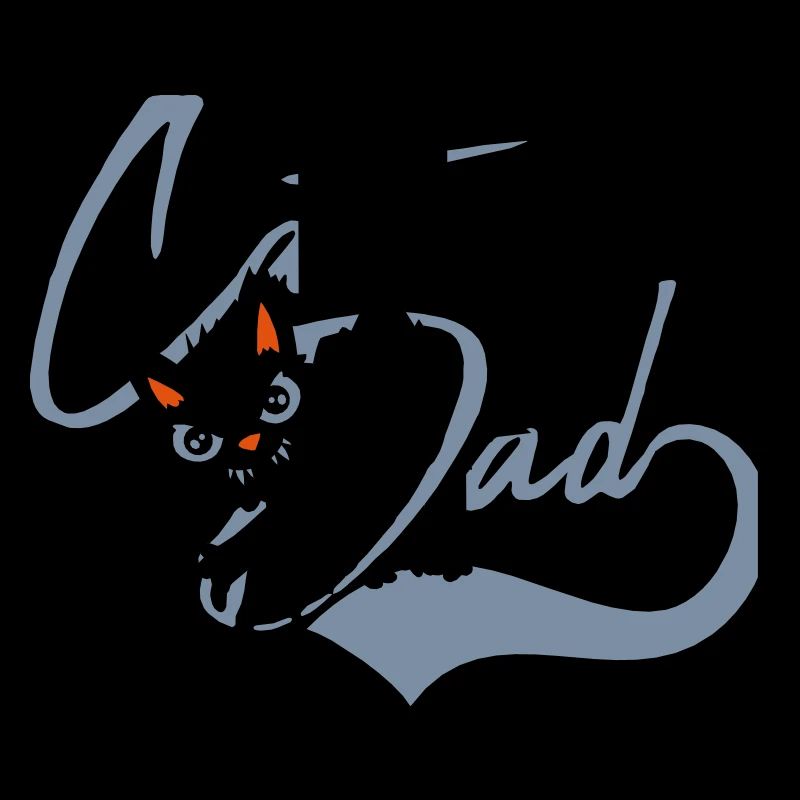 Cat Dad cool Design
