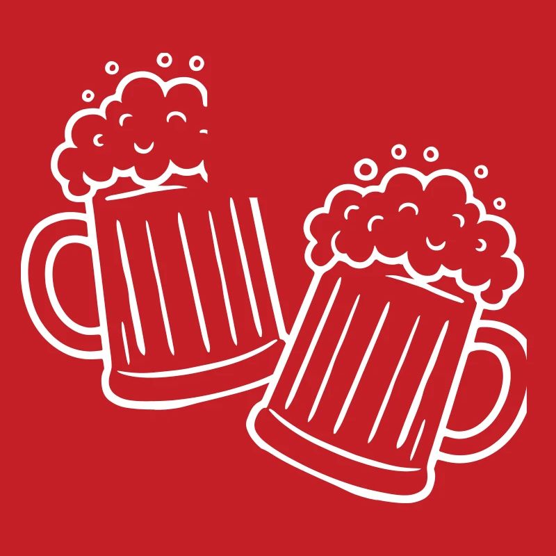 Toasting beer Drinking