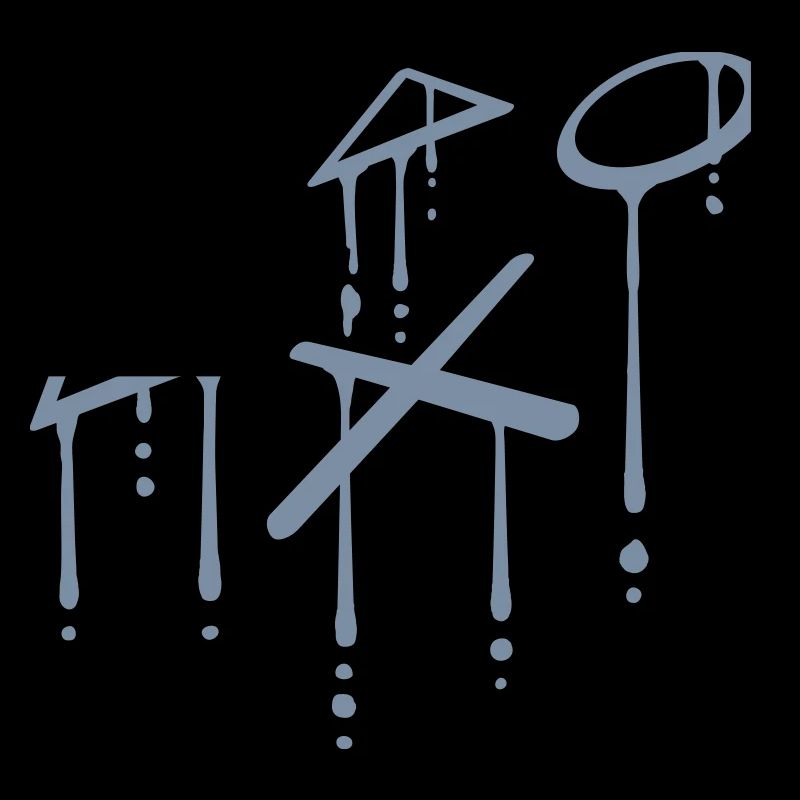 Graffiti Console Symboles Nerd