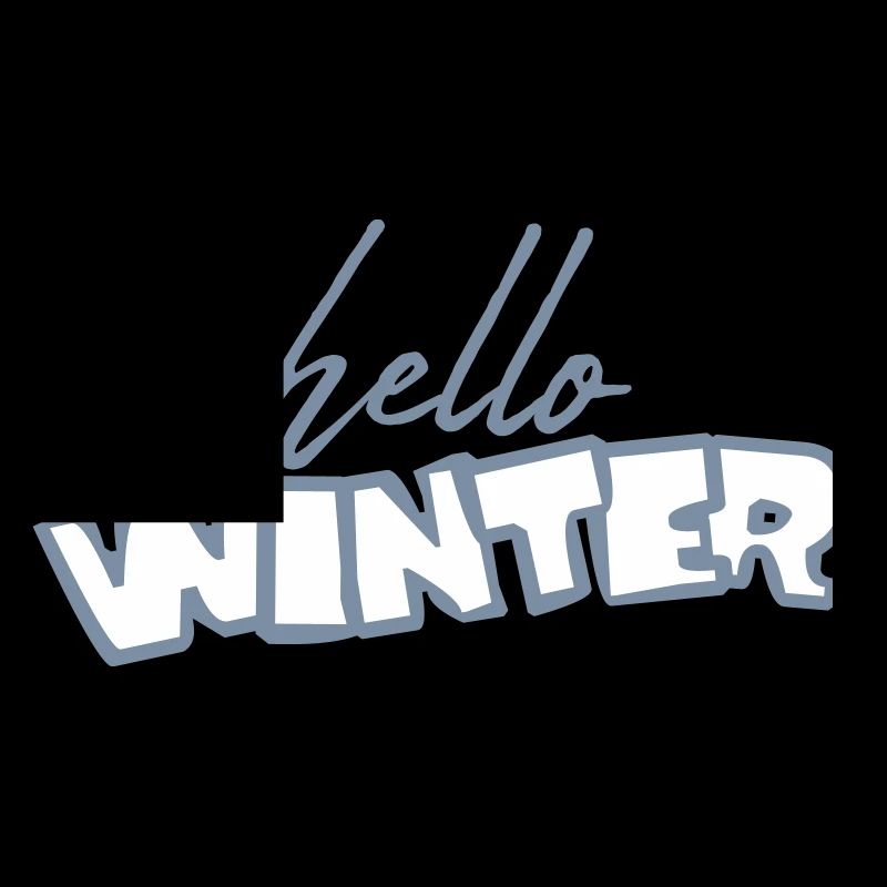 Hello winter saying
