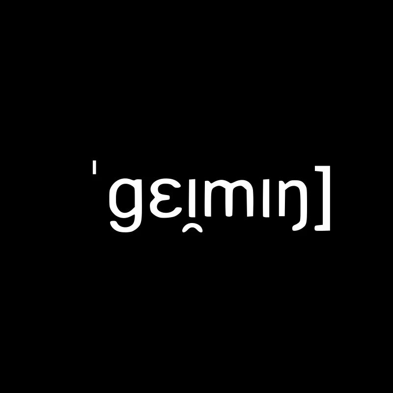 GAMING LAUTSCHRIFT / phonetic script - SIMPLE