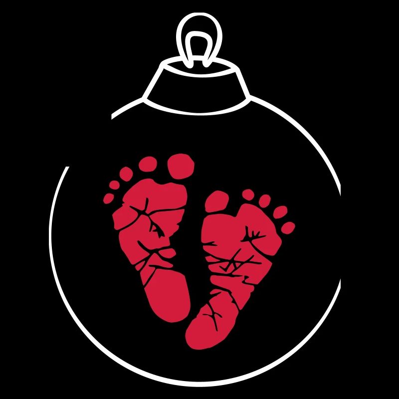 Boule de Noël bébé grossesse de Noël
