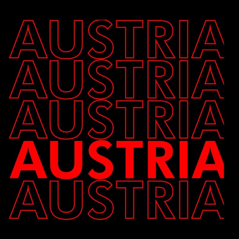 Austria Neon Overprint Pattern